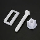 2pcs DIY Plastic Toilet Seat Screws Fixings Fit Toilet Seats Hinges Repair  N9R5
