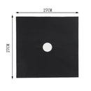 Reusable 4PCS Aluminum Gas Foil Stove Burner Protector Cover Liner Clean Mat Pad