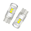 2pcs T10 5W 3030 9SMD 900LM 6000K Canbus Car LED Reading Dome Light Bulbs