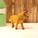 Christmas Simulation Calf Home Xmas Tree Hotel Desktop Ornament Decoration