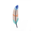 feather embroidered clothing patch sewing on applique for clothes badge appar ME