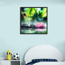 5D DIY Full Drill Diamond Painting Bamboo Stone Cross Stitch Kit (L1741)