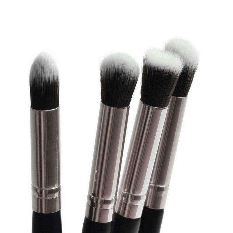 Pro 4Pcs Makeup Cosmetic Tool Eyeshadow Powder Foundation Blending Brush Se