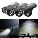 3x Bike Handlebar Light 400Lumens Scooter Head Front Light USB Rechargeable LED