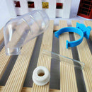 Hamsters Water Bottle Holder Dispenser Base Hut Small Nice Hideout Animal C D9H7