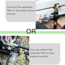 Sediment Filter Attachment For 3/4 Garden Hoses and Washers Pressure B2O9