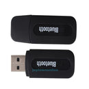 USB Wireless Bluetooth 3.5mm Stereo Audio Music Speaker Receiver Adapter AUX Car