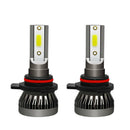 2PCS 9012 LED Headlight Conversion Kit High Low Beam 6000K IP68 YPS