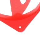 5 Pieces 9" PE Sport Training Traffic Cone for Soccer Football Basketball Red