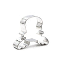 christmas reindeer head cookie cutter biscuit metal mold tool stainless steel OZ