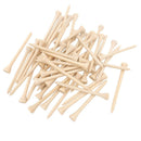 100Pcs/Pack Golf Tees 5.4Cm Professional Wooden Golf Tees Biodegradable Les X9W1