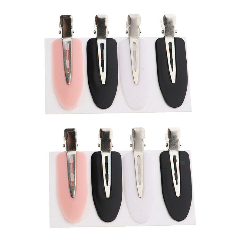 8Pcs No Bend Hair Clips Makeup No Crease Clips Makeup Hair Bangs Clips