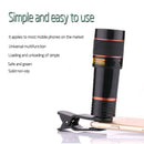 Clip-on 12x Optical Zoom HD Telescope Camera Lens For Universal Mobile Phone M&O