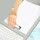 1 Pcs Cute A4 Marble Series Clipboard File Folder Stationary Board Hard Boa H5R5