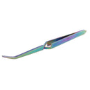 2 in 1 Colorful Stainless Steel Nail Shaping Tweezers For UV Gel Tips C Cur I9H1