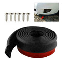 2.5M Car Front Bumper Lip Splitter Body Side Spoiler Useful P7S0 Rubbe Prot S0W7