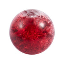 100 Pcs Mixed Crackle Glass Round Beads 8mm Dia. F7B8