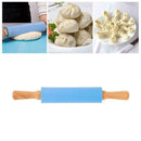 Non-Stick Rolling Pin Baking Cake Pastry Pie Dough DIY kitchen Supplies Hom S3Z4