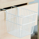 2Pcs Metal Storage Basket Kitchen Door Cabinet Drawer Back Hanger Bathroom