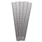 5 Pcs Dual Side Marked 15cm 6 inch Stainless Steel Straight Ruler