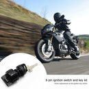 6 Pin Ignition Key Switch+ 2 Keys for POLARIS TRAIL BOSS 325 330 2002 2003