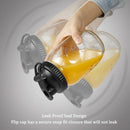 Mason Jar Lids - 4 Pack Canning Lids Flip Cap Lids with Leak-Proof Seal Sto