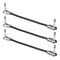 3Pcs 15Cm/ 6In 6.35Mm Male Guitar Effect Pedal Instrument Patch Cable 1/4 I