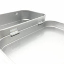 24 Pack Metal Rectangular Empty Hinged Tins Box Containers Mini Portable Bo A3P3