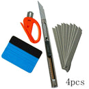 4x Car Vinyl Wrapping Tools Squeegee Applicator Kit Window Tint Film I HSK