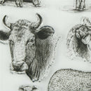 Animals Pig Cow Sheep Clear Stamps Scrapbooking Card Making Photo Album Decor BX