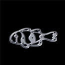 Cute Animals Fish Scrapbooking Photo Album Metal Stencil Cutting Die Paper FT