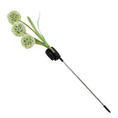 Solar Power Dandelions Flower 3 LED Lamps Outdoors Garden Yard Light(White)