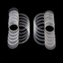10 PCS Dental Cheek Teeth Retractor Opener C Shape Medium Size White Color FT