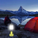 LED Camping Light with Magnetic Base Collapsible Survival Tent Lights Flashlight