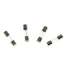 100PCS 1A 5V 10 Value Quick Blow Fusing Glass Fuse Tube 5X20mm Assortment