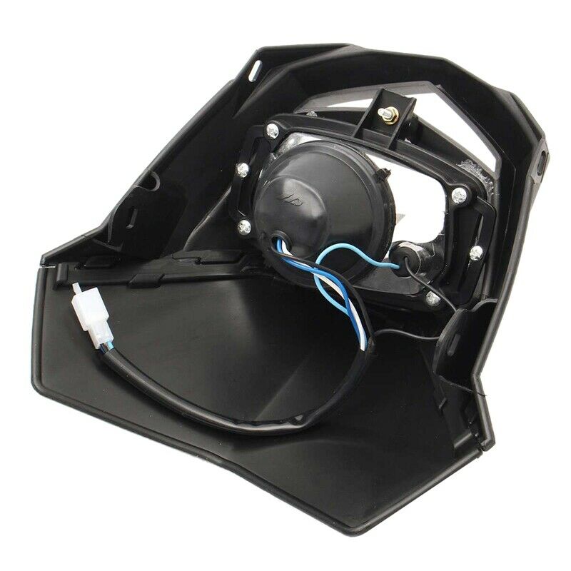 12V Universal Motorcycle Dirt Bike Halo Headlight head light lamp Dirt Bike Y7N8