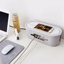 1X(Power Strip Cord Storage Boxes Power Line Storage Organizer 1 Pc Cable C