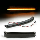 2Pcs Smoke LED Under Side Door Mirror Turn Signal Lights for F-150 Raptor 2 J2V6