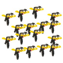 16 Packs Adjustable Watering Sprinkler, Rotating Irrigation Garden Nozzle