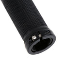 Ergonomic Mountain Bike Bicycle Double Lock-on Handlebar Grips Black A