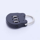 Combination e Travel Suitcase Luggage Padlock Digit Push Password Lock Zinc H6F6