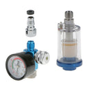 Digital Spray  Regulator Gauge & Gravity Moisture Filter Water Trap 1/4 inch