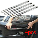 4pc Car Truck SUV Bumper Edge Guard Bar Protection Anti-Collision Scratch Strip