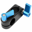 90 Degree Right Angle 15mm Rod Rig Clamp Adapter for 5D2 5D3 A7sGH4 DSLR Ca M1M5