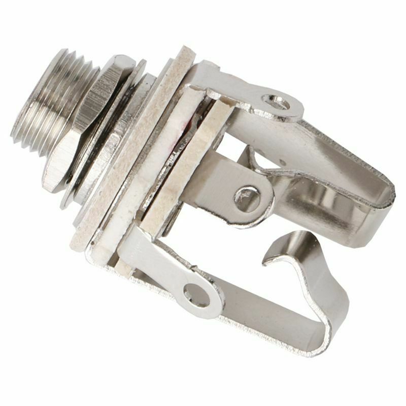 Jack 6.5 Two-Channel Audio Cable Connector Plug Socket With A Switch Stereo R3J4