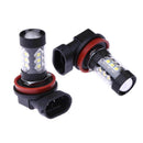 2 X H11 / H8 LED car light Braking Parking Tail  Head Light Lamp Super White Bul