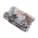 Rod Pocket Peony Beige Voile Curtain - 39x78inch Bedroom Net Sheer Curtains
