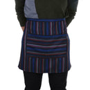 Fashion Stripe Anti Oil Cotton Bust Apron Chef Cafe Bar Kitchen Cooking Bib