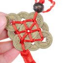 Home Car Decor Feng Shui 10 Chinese Lucky Coins Career Health Wealth Pend 3C