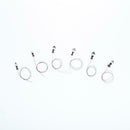 10Pcs 1: 100 Mini DIY Modeling Street Lamps Lamppost LED Lamps Lights Lighting